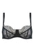 Sheer Lingerie Fleur of England Bras Black / 32A Signature Lace Balcony Bra