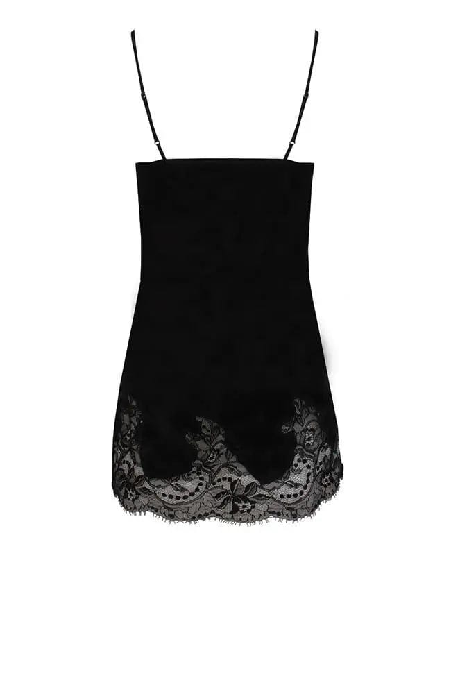 Signature Lace Silk Babydoll-Loungewear-Fleur of England-SHEER, SHEER, Luxury lingerie brand, Luxury lingerie Hong Kong, Designer lingerie HK, Designer lingerie online, International luxury lingerie, Luxury lingerie gift ideas, buy lingerie online, Designer lingerie global delivery, Luxury lingerie shipping to Australia, Luxury lingerie shipping to Singapore