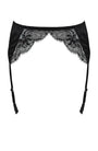 Sheer Lingerie Fleur of England Underwear Black / M Signature Lace Suspender