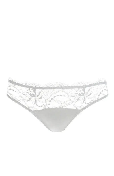 Sheer Lingerie Fleur of England Underwear White / XS Signature Lace Thong