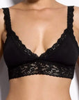 Sheer Lingerie Hanky Panky Bras Organic Cotton Padded Bralette