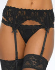 Sheer Lingerie Hanky Panky Underwear Lace Garter Belt