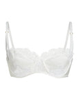 Sheer Lingerie Kiki de Montparnasse Bras Ivory / 9001 / 32A Lace Inset Balconette Bra