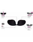 Sheer Lingerie Maidenform Bras Adhesive Clip Bra