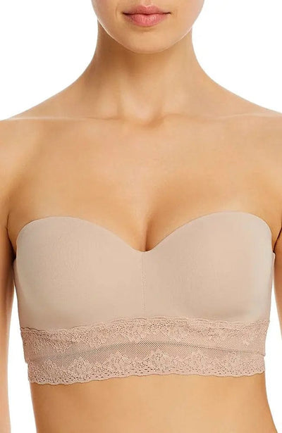 Bliss Perfection Contour Strapless Bra-Bras-Natori-SHEER, SHEER, Luxury lingerie brand, Luxury lingerie Hong Kong, Designer lingerie HK, Designer lingerie online, International luxury lingerie, Luxury lingerie gift ideas, buy lingerie online, Designer lingerie global delivery, Luxury lingerie shipping to Australia, Luxury lingerie shipping to Singapore