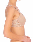 Sheer Lingerie Natori Bras Feathers Full Figure Contour Bra D+ Cup