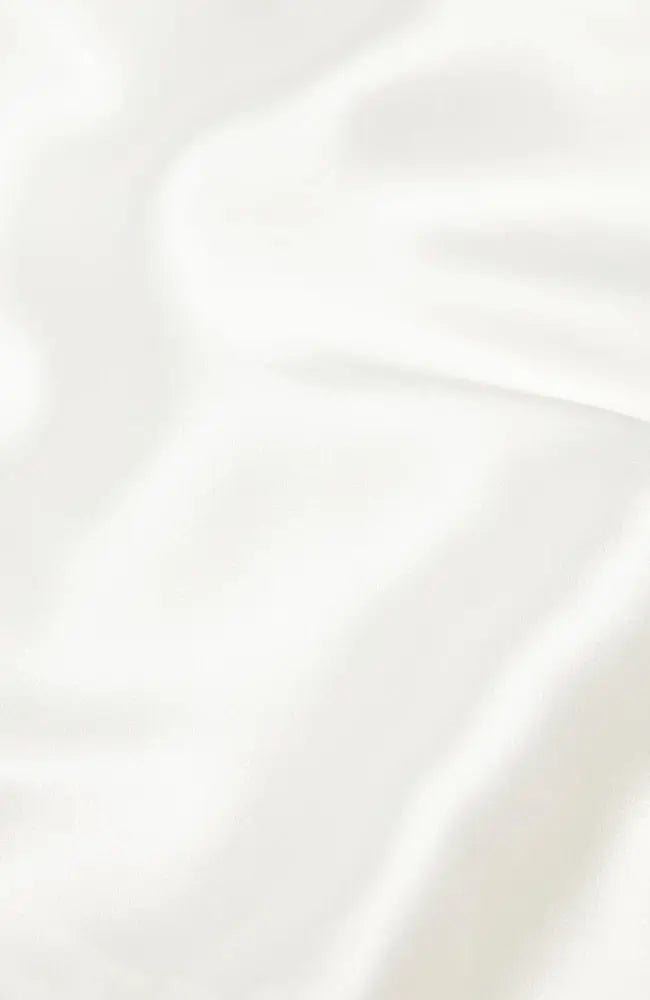 Sheer Lingerie Olivia von Halle Loungewear Issa Ivory Silk Slip Dress