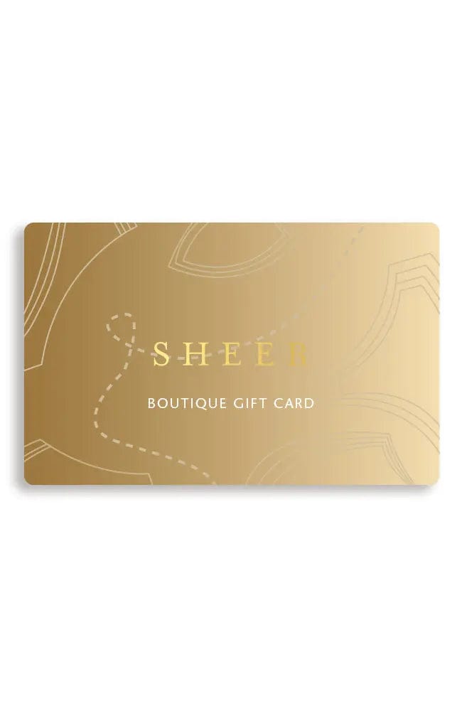 Sheer Lingerie Sheer Accessories Boutique Gift Card