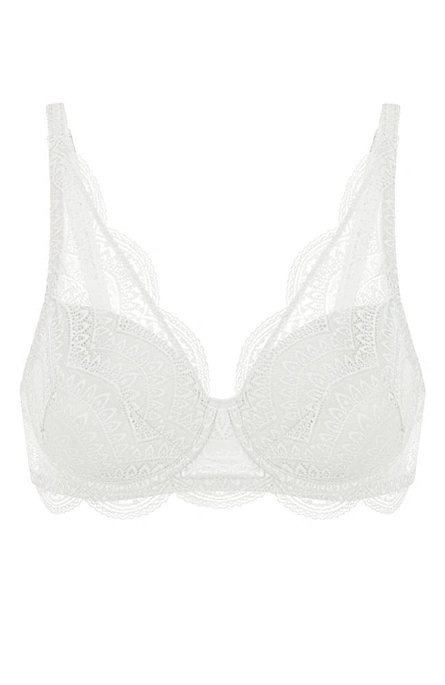 Sheer Lingerie Simone Perele Bras Natural / 9001 / 32A Karma Squared Seckline Spacer Bra